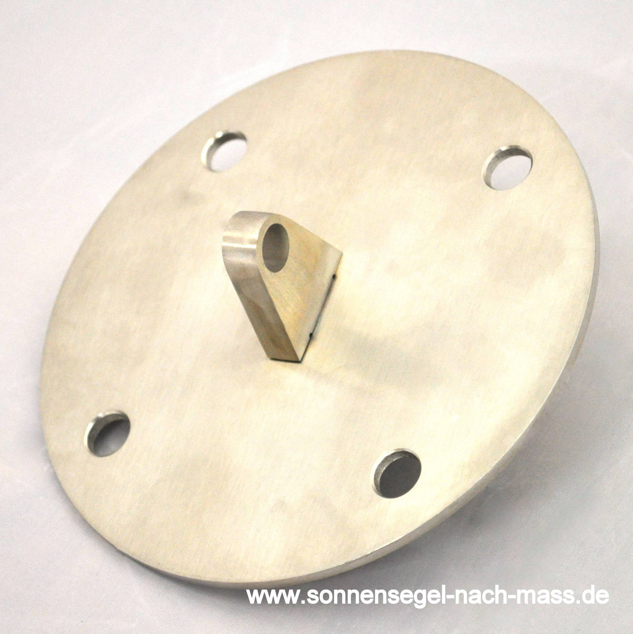 Wandhalterung rund Sonnensegel