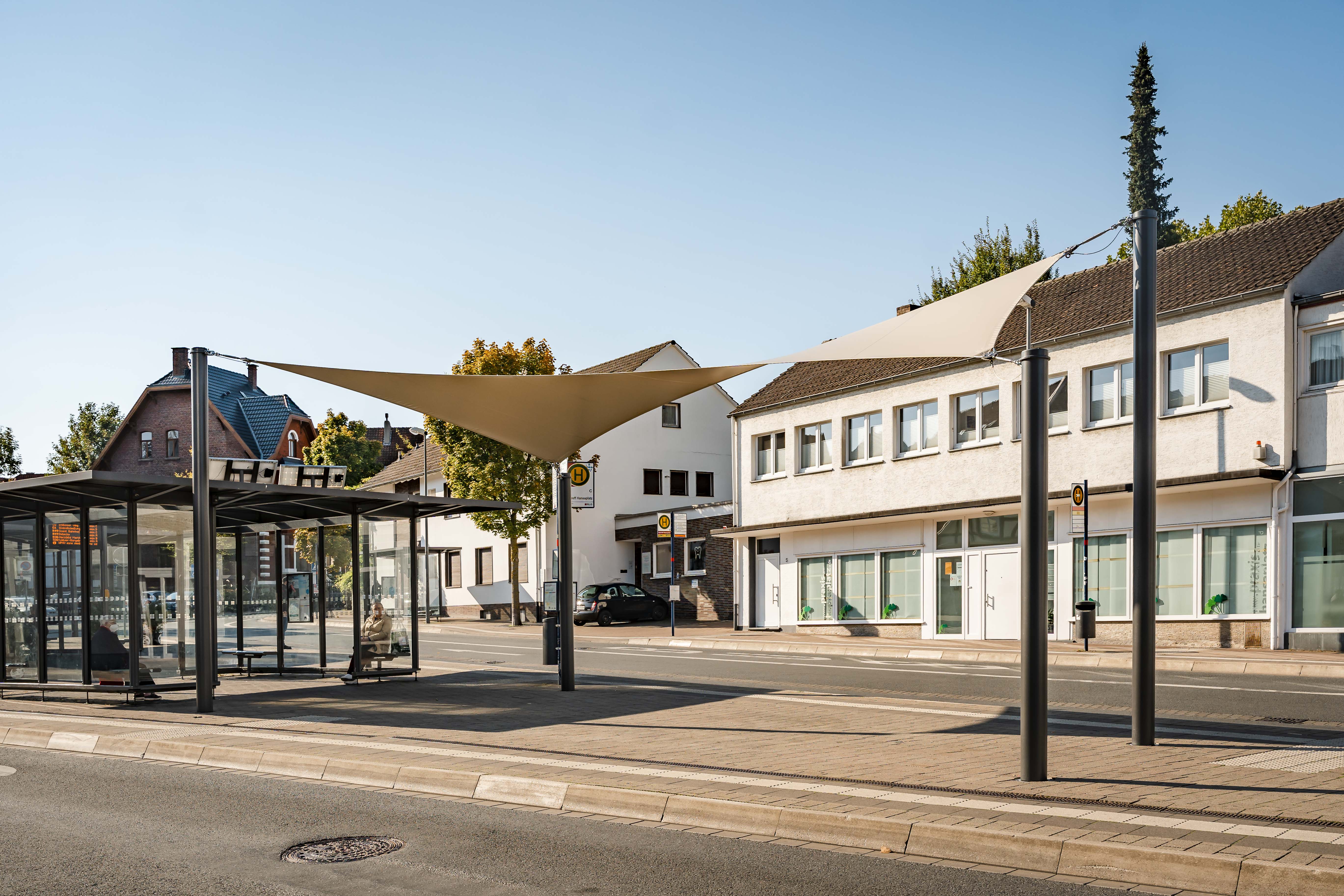 beiges Segel altstadt soest