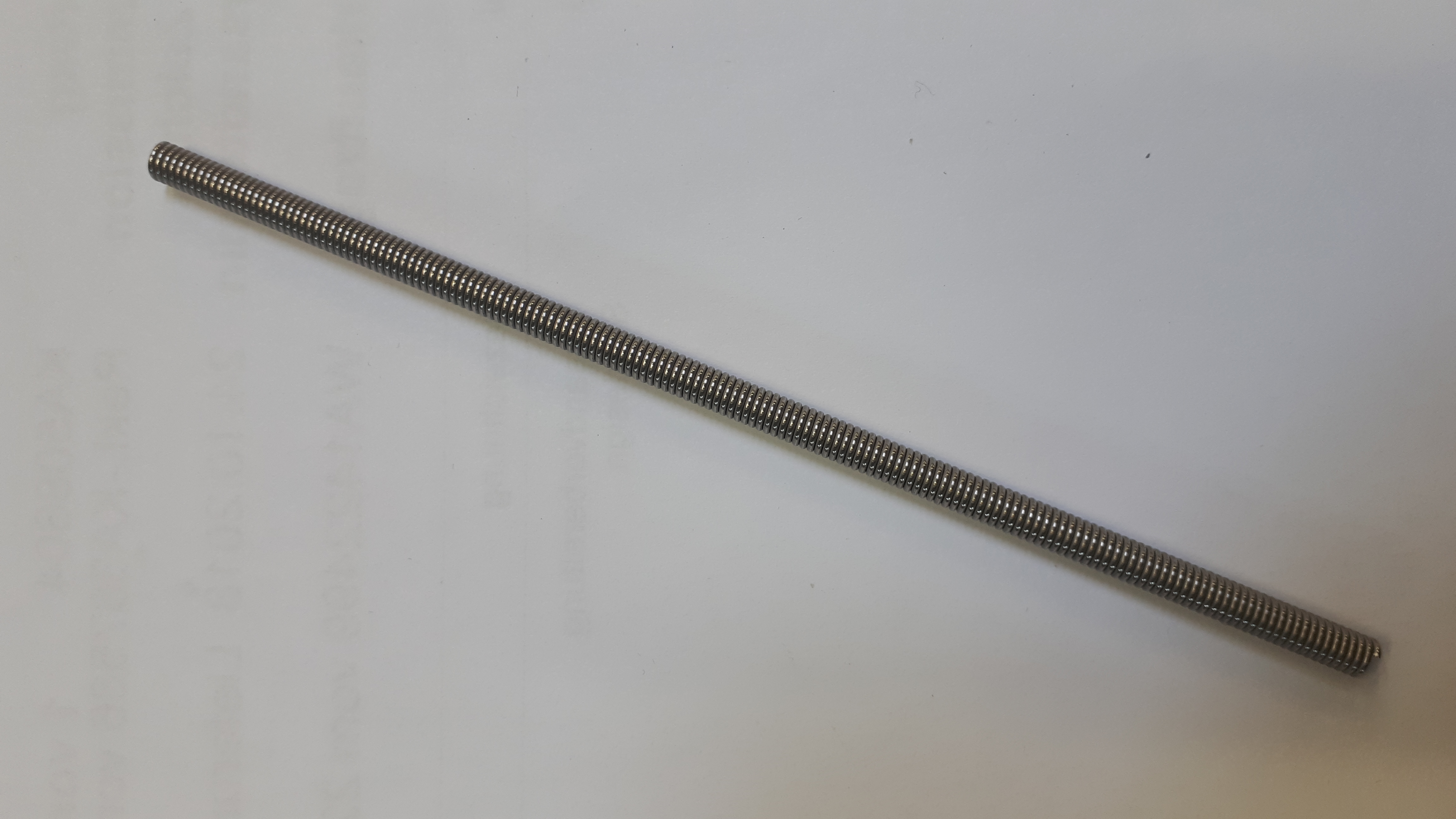 Hüllrohr mit Edelstahlspirale