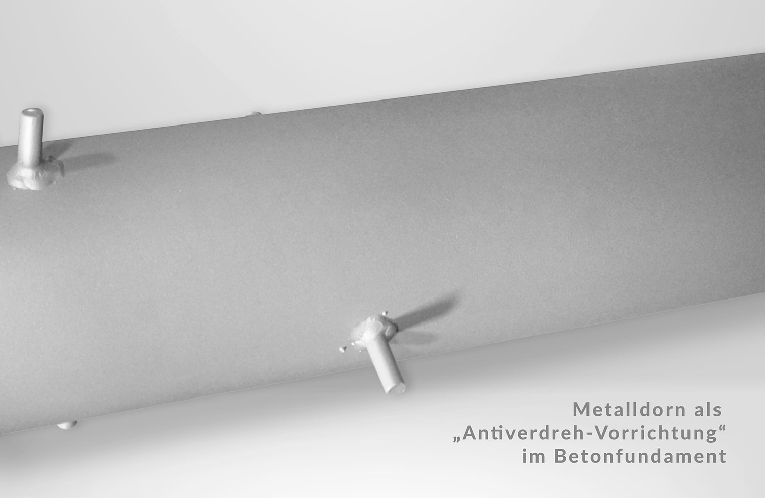 Bodenhülse für Aluminiumpfosten