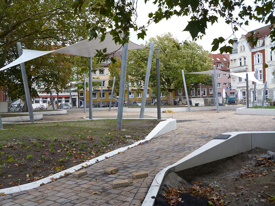 Ganzjahres Sonnensegel Viereck - 3D, wasserdicht, schneestabil 10 x 10 m