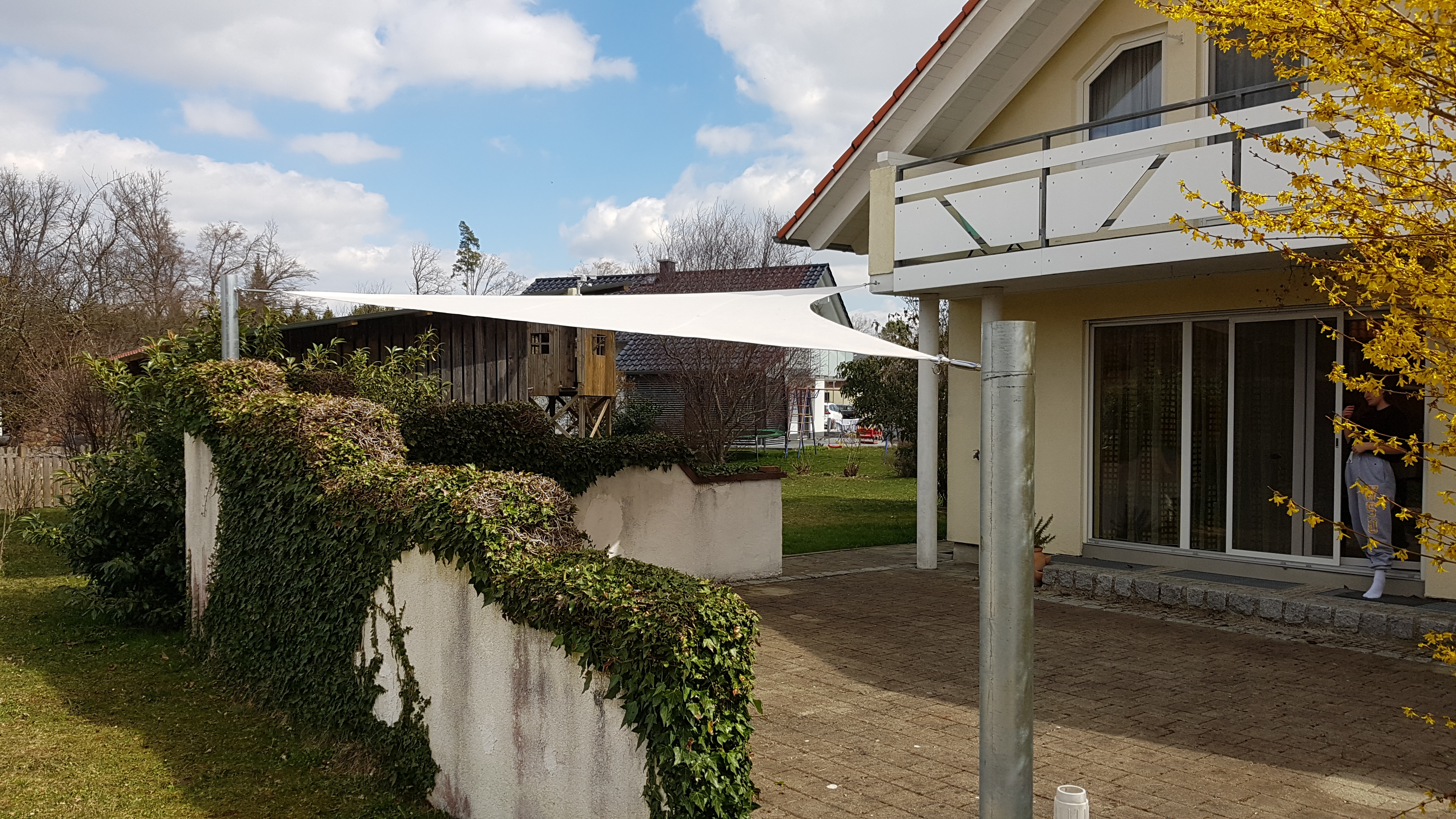 Sonnensegel Dreieck - ca.3 m² aus Soltis 86