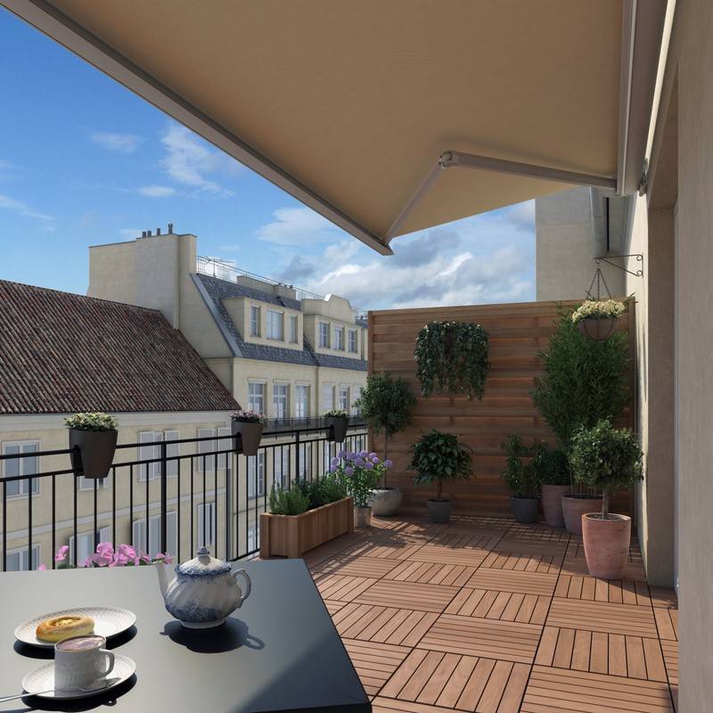 Markise Sonnenschutz Balkon