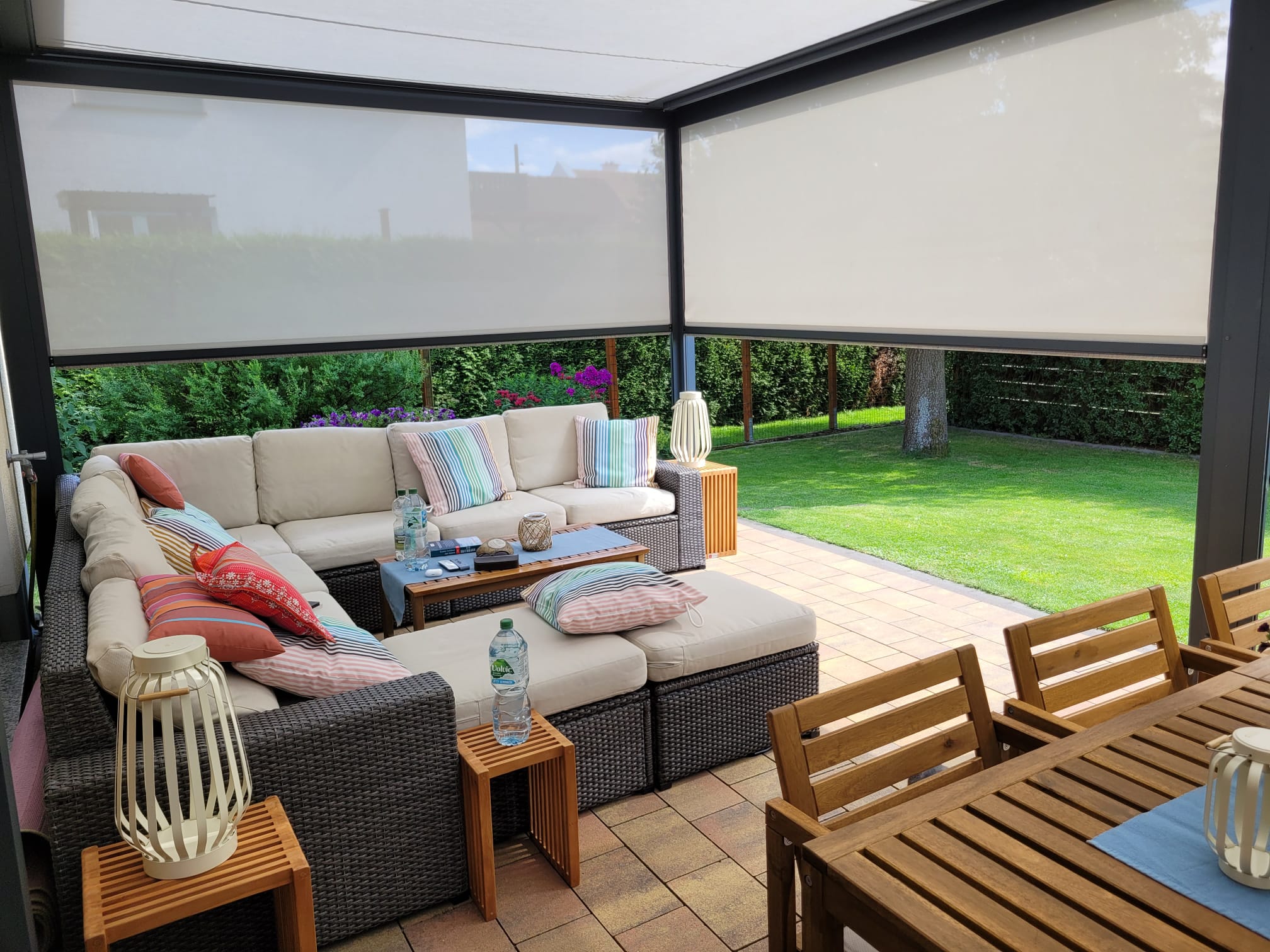 TST Velora Rain - regenfeste Terrassenüberdachung 