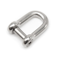 Rundschäkel V4A Edelstahl mit Innensechskant M8