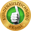 Kundenauszeichnung von eKomi